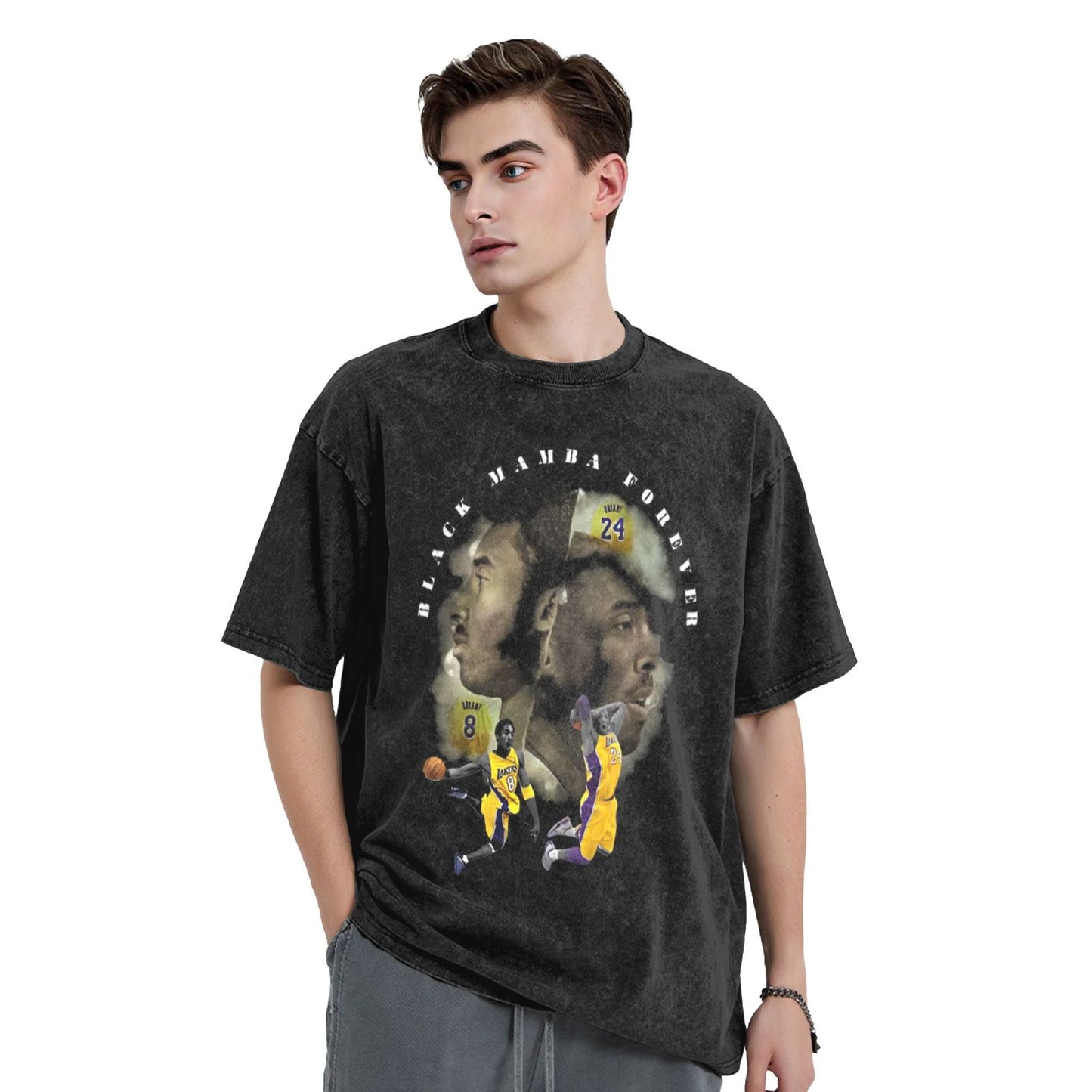 48.Black Mamba VINTAGE TEE