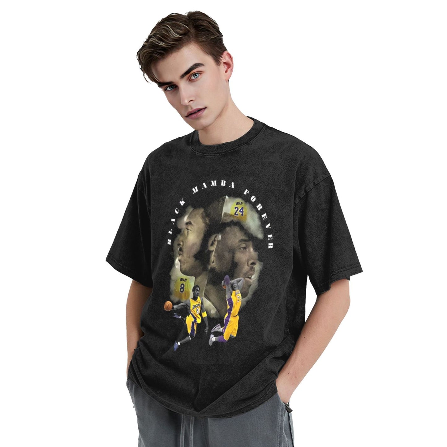 48.Black Mamba VINTAGE TEE
